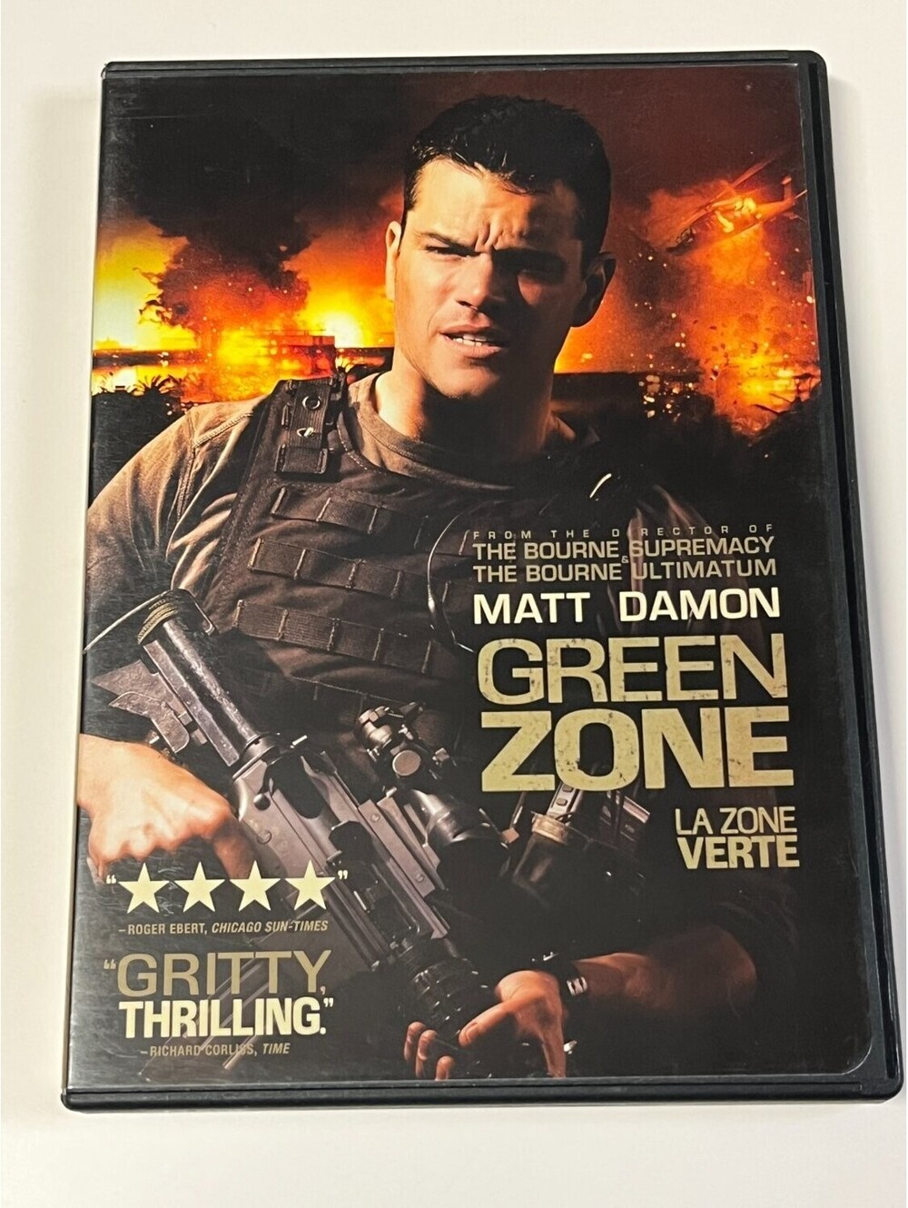 Green Zone DVD Widescreen Matt Damon Action Paul Greengrass